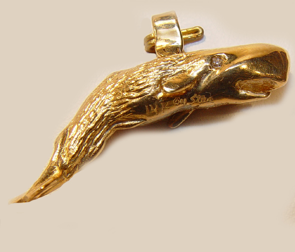 Golden Sperm Whale