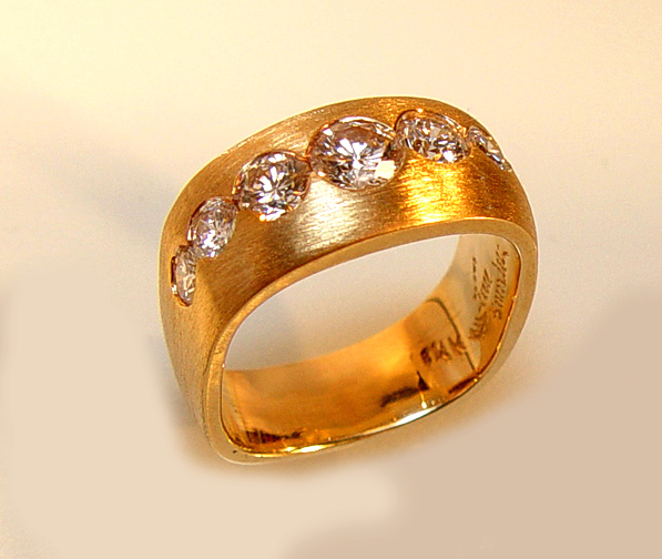 Diamond Encrusted Ring